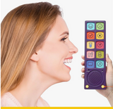 AAC Communication Device Speech Therapy, Talker Buddy Communication Device For Non Verbal Kids & Adults, Autism Talking Aids For Home, School Kids Communication Device W/Recording Option