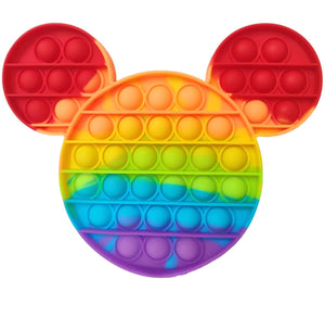 Rainbow Bubble Sensory Push Pop