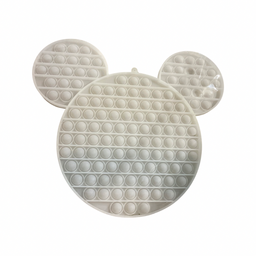 Glow in the dark mouse push and pop bubble fidget