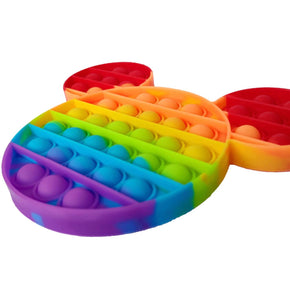 Rainbow Bubble Sensory Push Pop