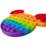 Rainbow Bubble Sensory Push Pop
