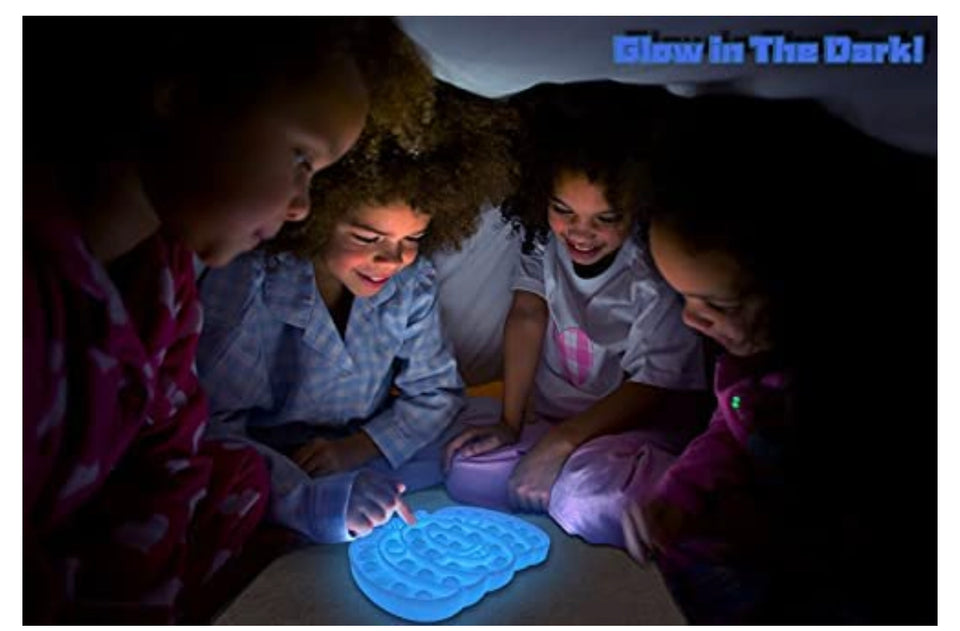 Glow in the dark mouse push and pop bubble fidget