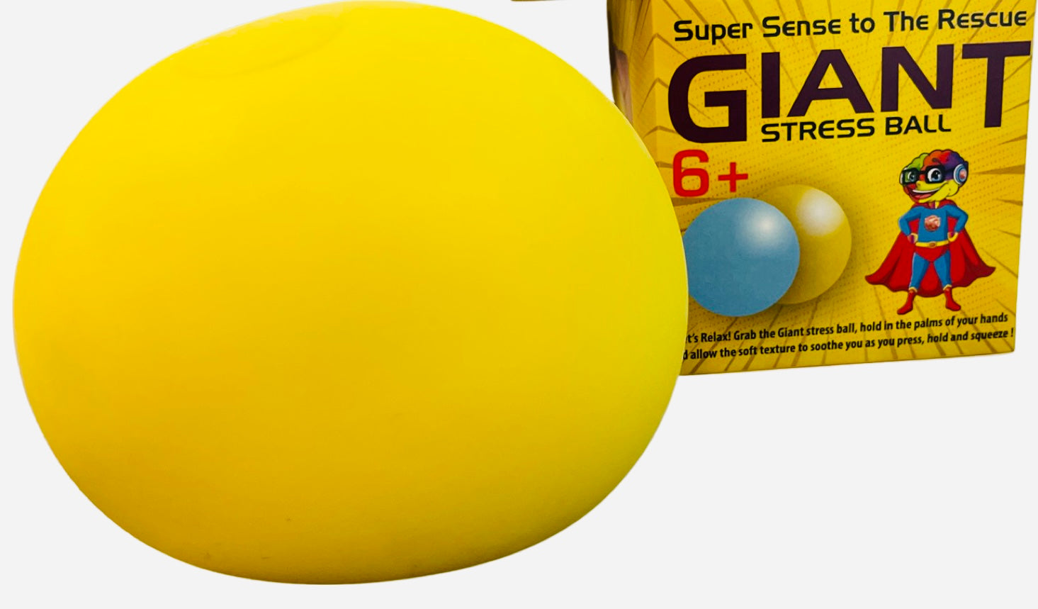 Ball Yellow Squeeze Ball- Buffalo NY Stress Balls