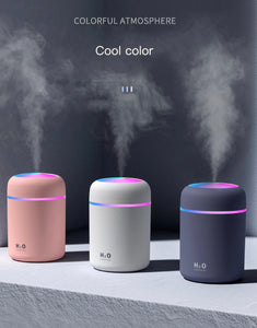 Portable Aroma Diffuser and Humidifier + 5 Fragrance Oils