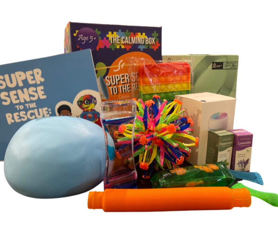 Calming Sensory Kit- over 15 items!