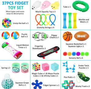Calming Sensory Kit- over 15 items!