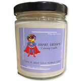 Calming Candle - Implementation description included in packaging