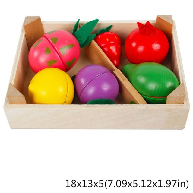 Wooden Cutting Fruit