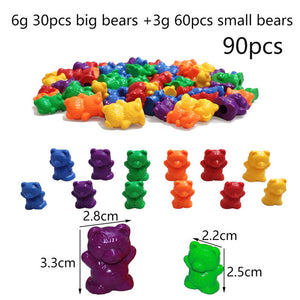 Bears Sorting Cups