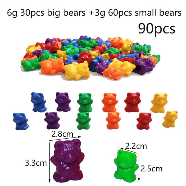 Bears Sorting Cups