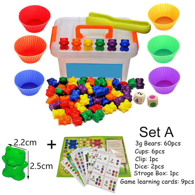 Bears Sorting Cups