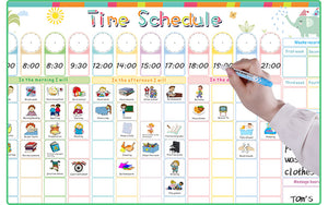 Magnetic Time Schedule Calendar