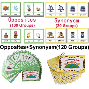 100 Groups/set Opposites Puzzle