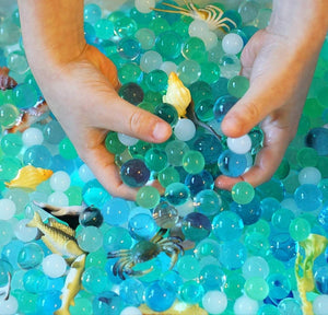 Water Beads with 16 Sea Animals