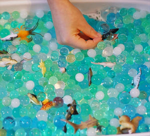 Water Beads with 16 Sea Animals